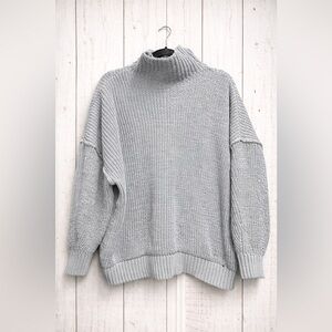 Cozy blue Turtleneck Sweater